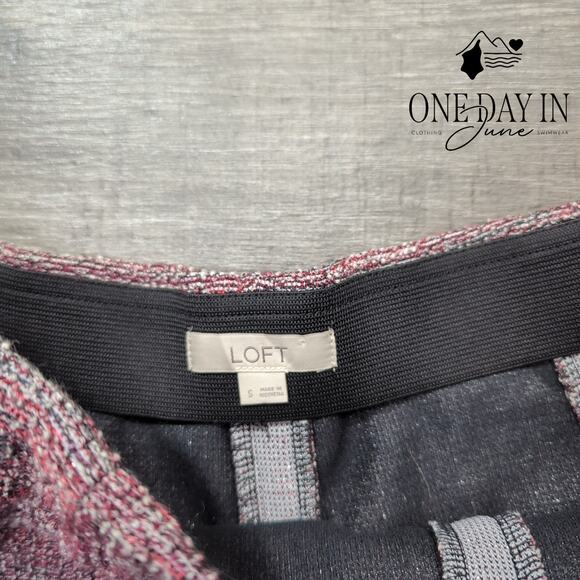 Loft A Line Mini Skirt Size S - Picture 2 of 5